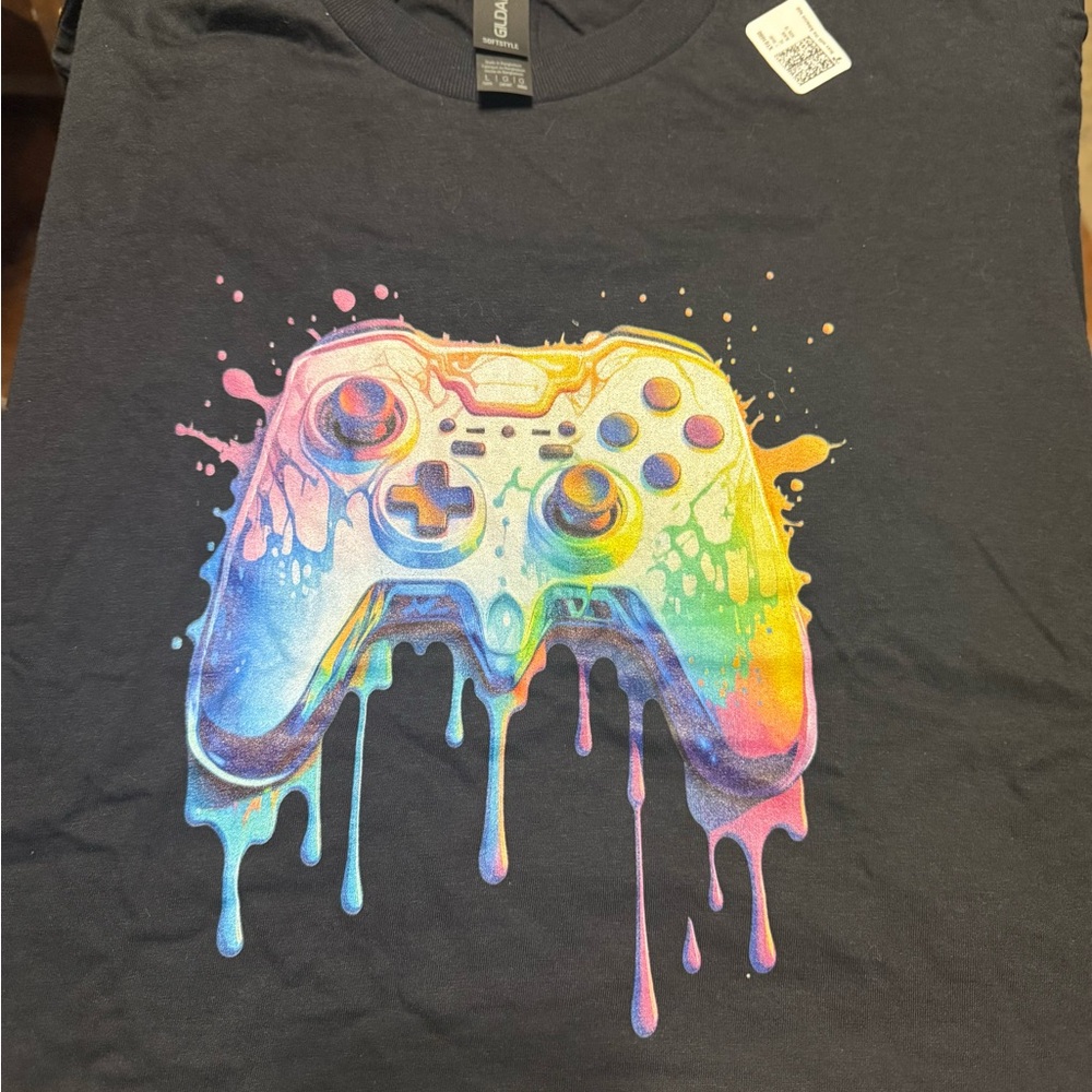 Colorful Gaming Controller T-Shirt
